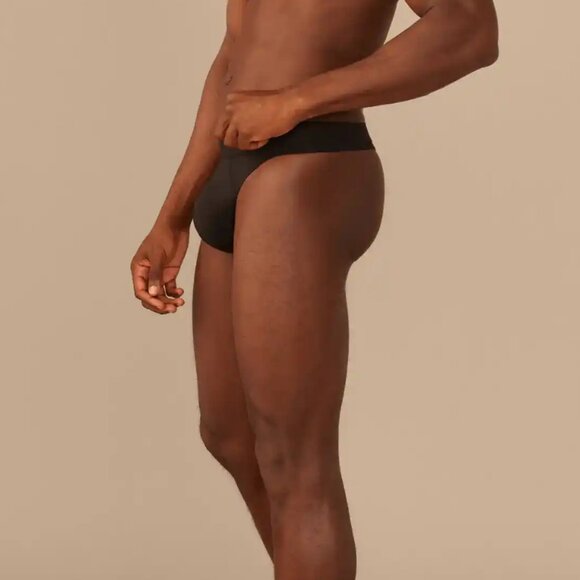 NWT MeUndies UltraModal™ Core Pouch Front Thong, M, dark brown - Picture 5 of 10